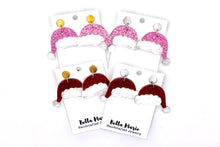 Load image into Gallery viewer, Santa Hat Earrings
