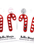 Candy Cane Earrings