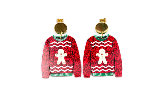 Christmas Sweater Earrings