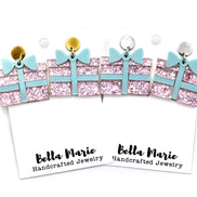 Pink Present Earrings