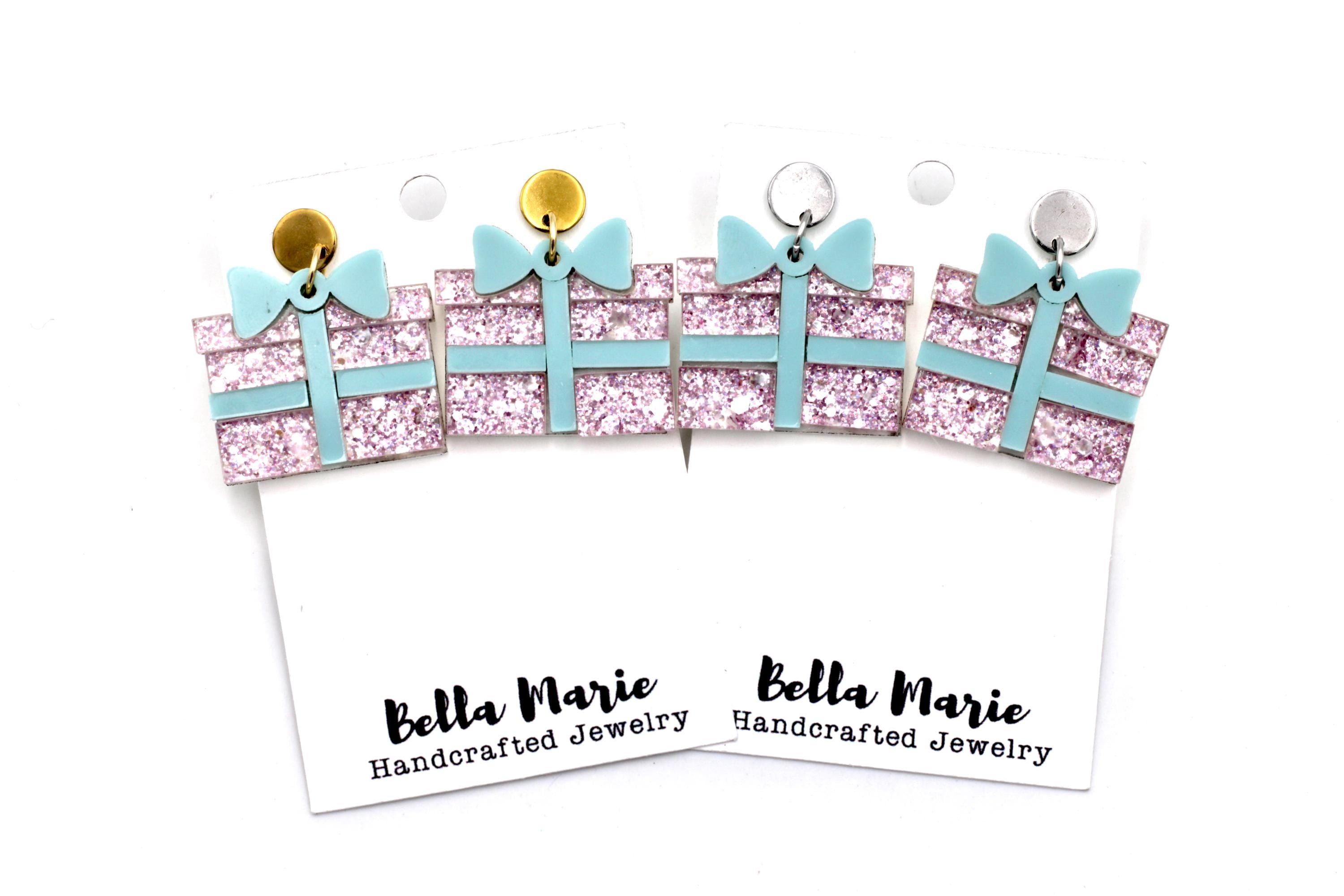 Pink Present Earrings