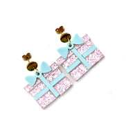 Pink Present Earrings