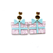 Pink Present Earrings