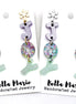 Pastel Glitter Joy Earrings