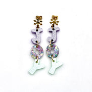 Pastel Glitter Joy Earrings