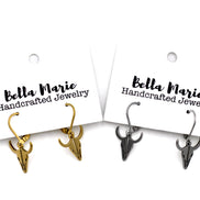 Cow Skull Earrings