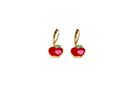 Cute Apple Earrings