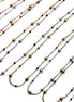 Colorful Enamel Satellite Necklace