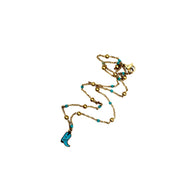 Cowgirl Boot Charm Necklace