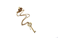 Load image into Gallery viewer, Double Key Charm Necklace
