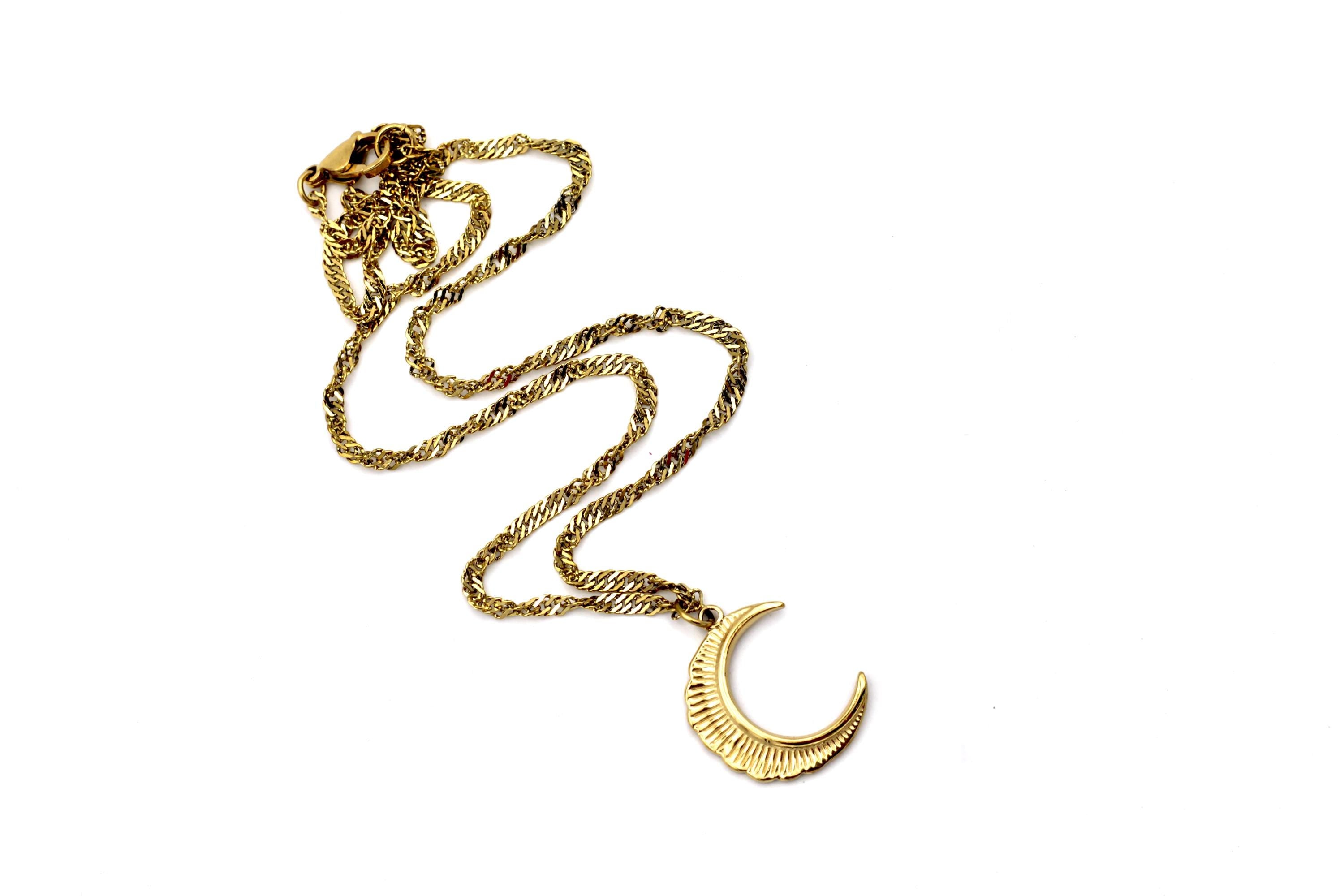 Crescent Moon Necklace