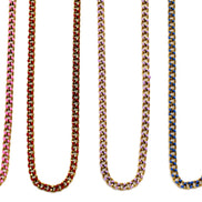 Enamel Curb Necklace