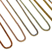 Enamel Curb Necklace