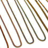 Enamel Curb Necklace