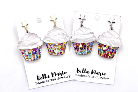 Cupcake Earrings