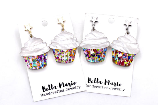 Cupcake Earrings
