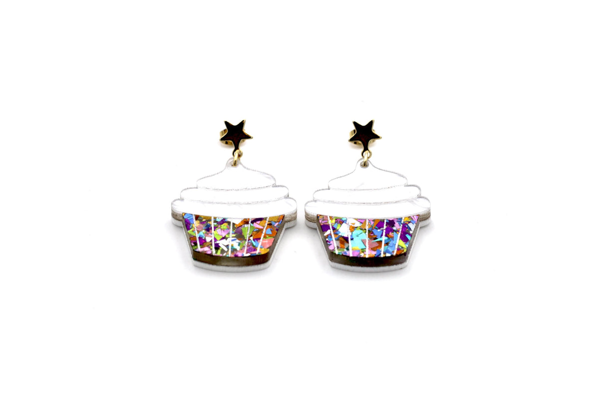 Cupcake Earrings