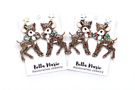 Christmas Deer Earrings