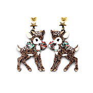 Christmas Deer Earrings
