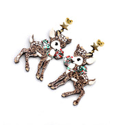 Christmas Deer Earrings