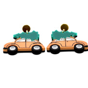 Christmas Car Earrings