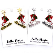 Ice Skate Earrings