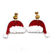 Santa Hat Earrings