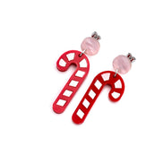 Candy Cane Earrings