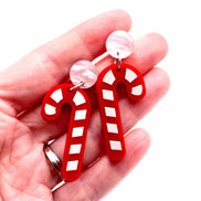 Candy Cane Earrings