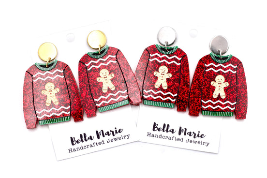 Christmas Sweater Earrings