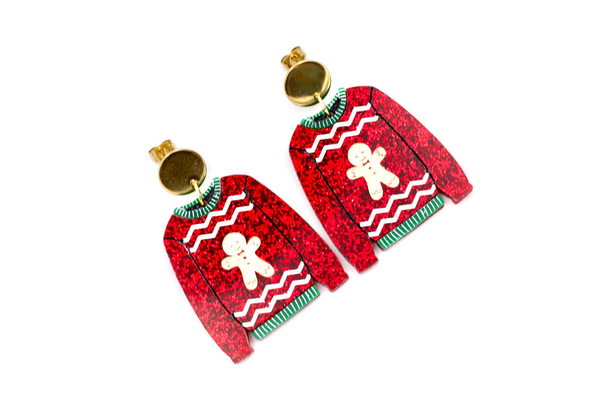 Christmas Sweater Earrings