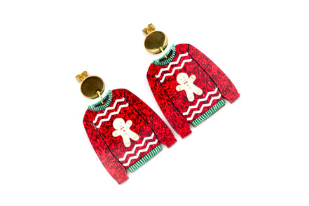 Christmas Sweater Earrings