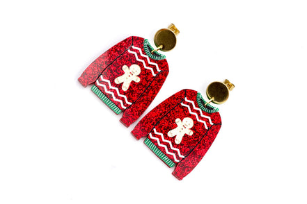 Christmas Sweater Earrings