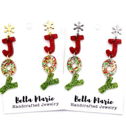 Red Green Joy Earrings