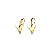 Cow Skull Earrings