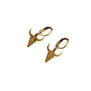 Cow Skull Earrings