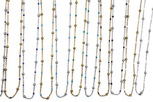 Load image into Gallery viewer, Colorful Enamel Satellite Necklace
