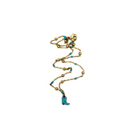 Cowgirl Boot Charm Necklace