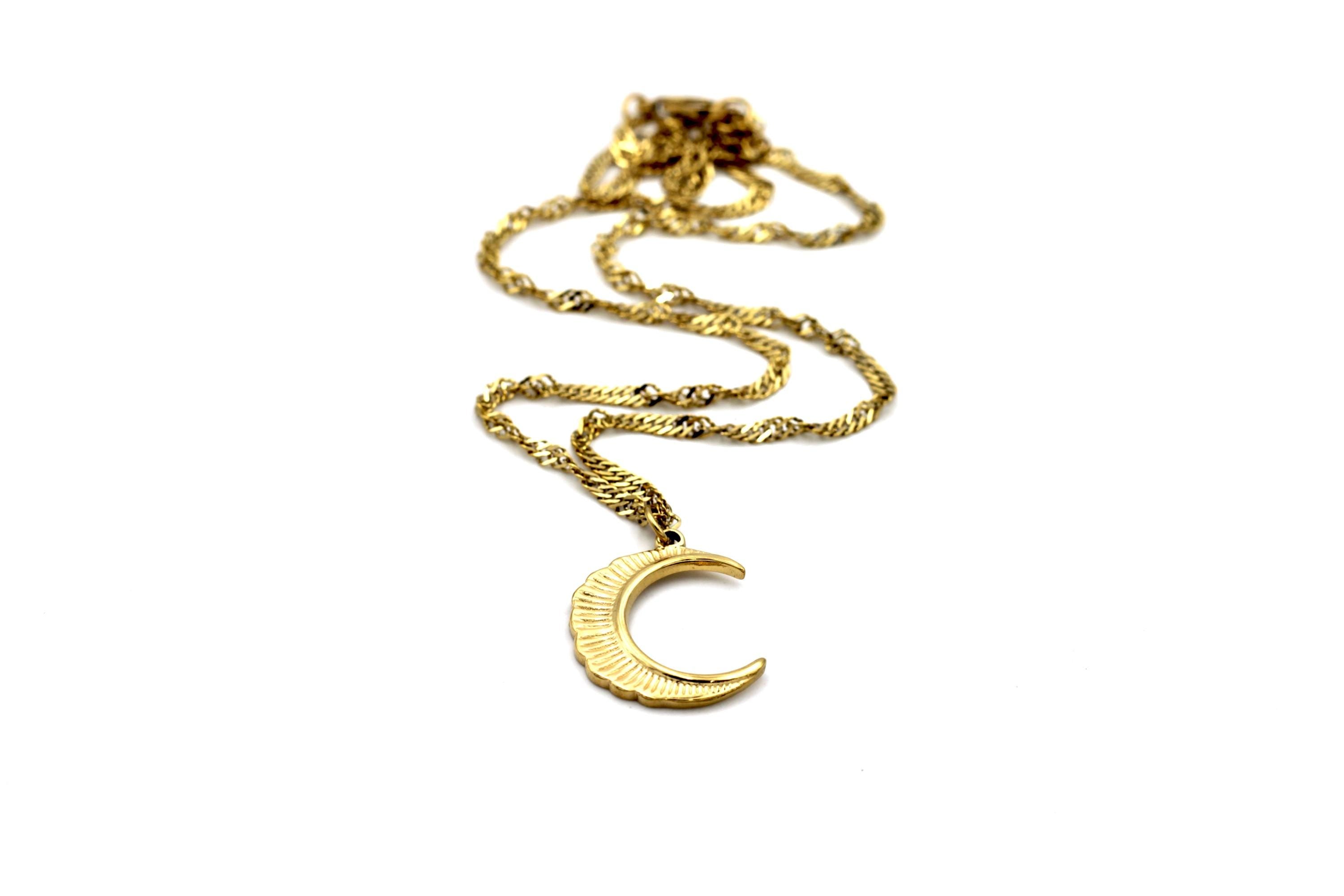 Crescent Moon Necklace