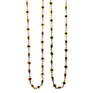 Enamel Quatrefoil Necklace