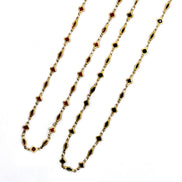 Enamel Quatrefoil Necklace
