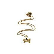 Simple Bow Necklace