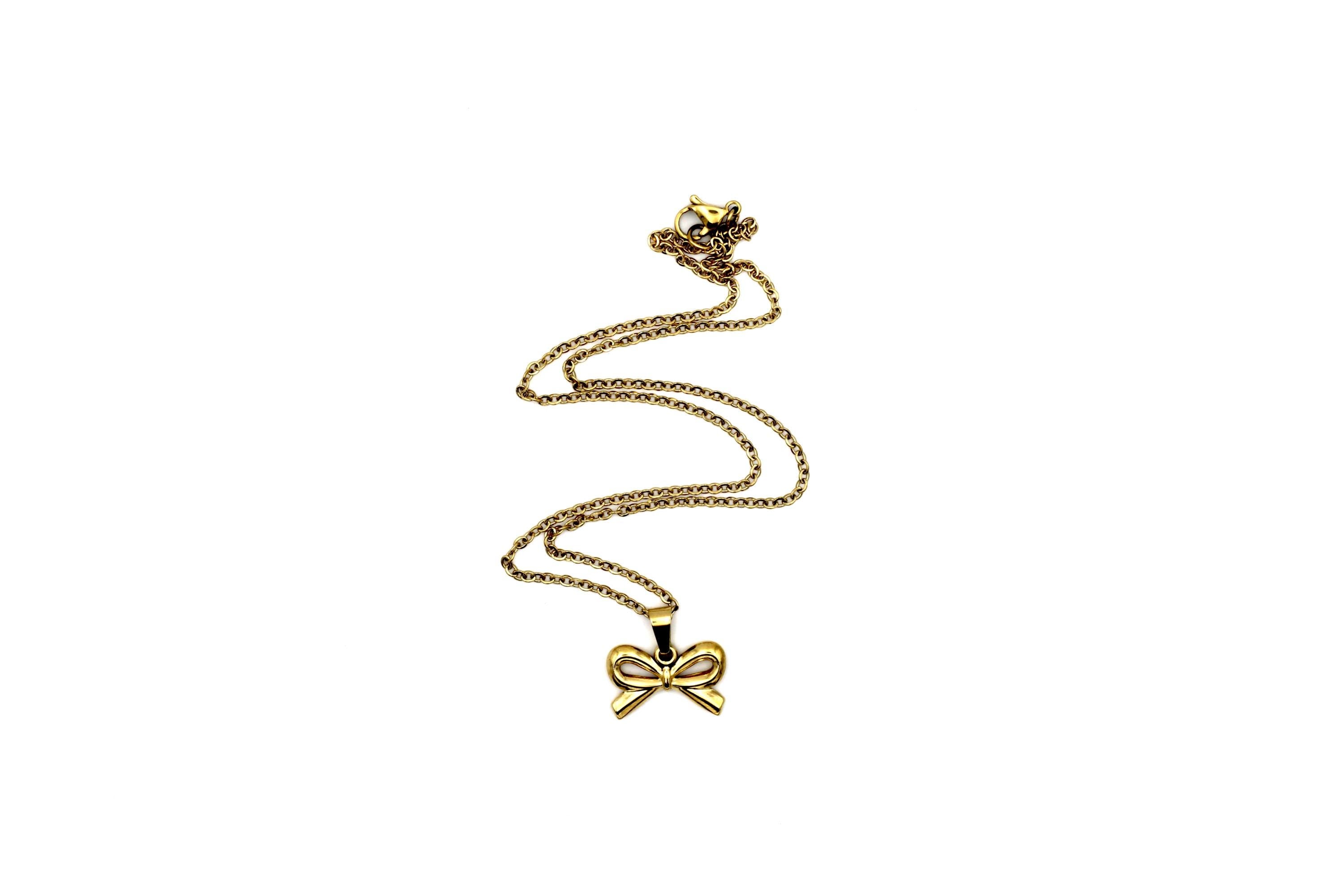 Simple Bow Necklace