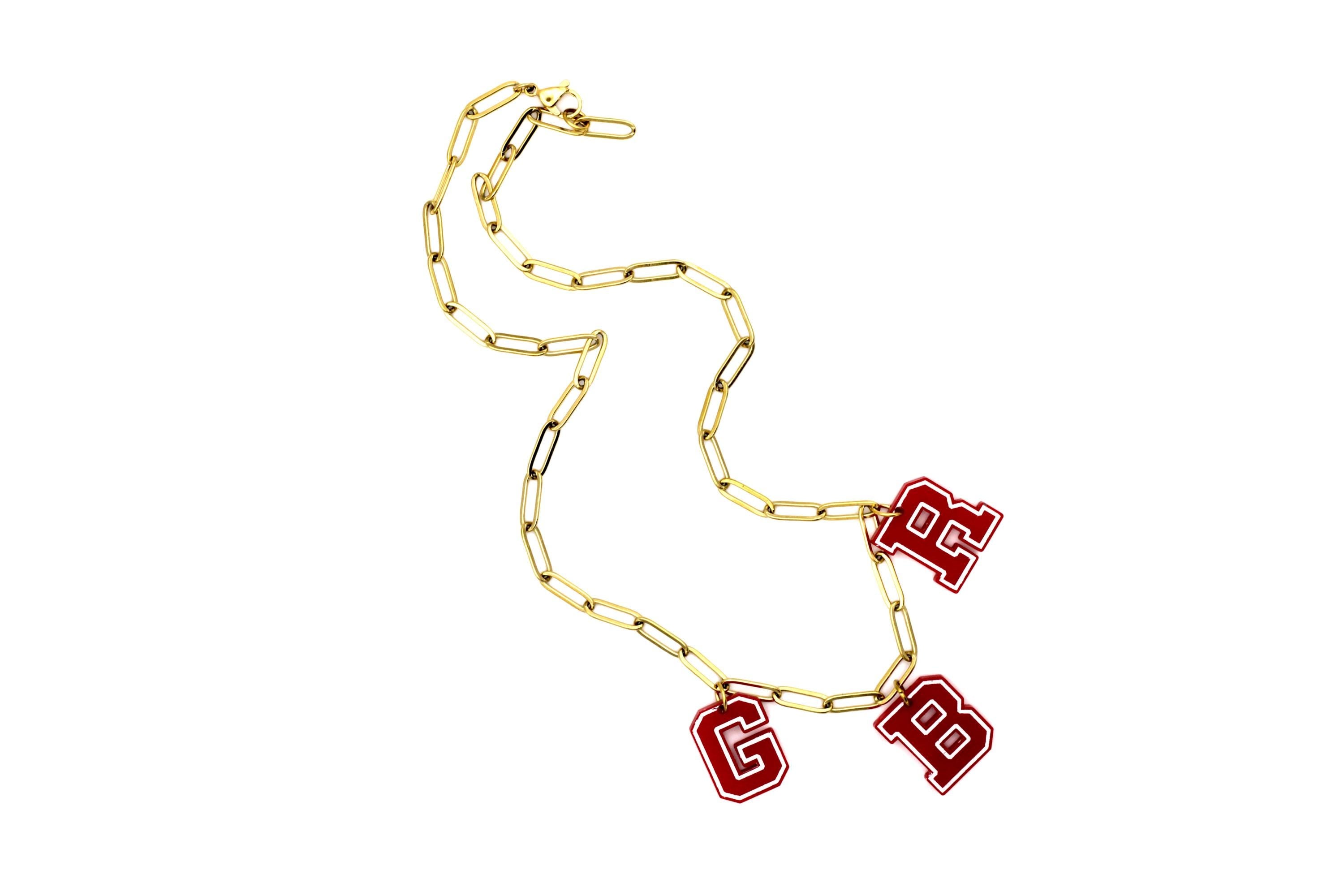 Acrylic GBR Necklace