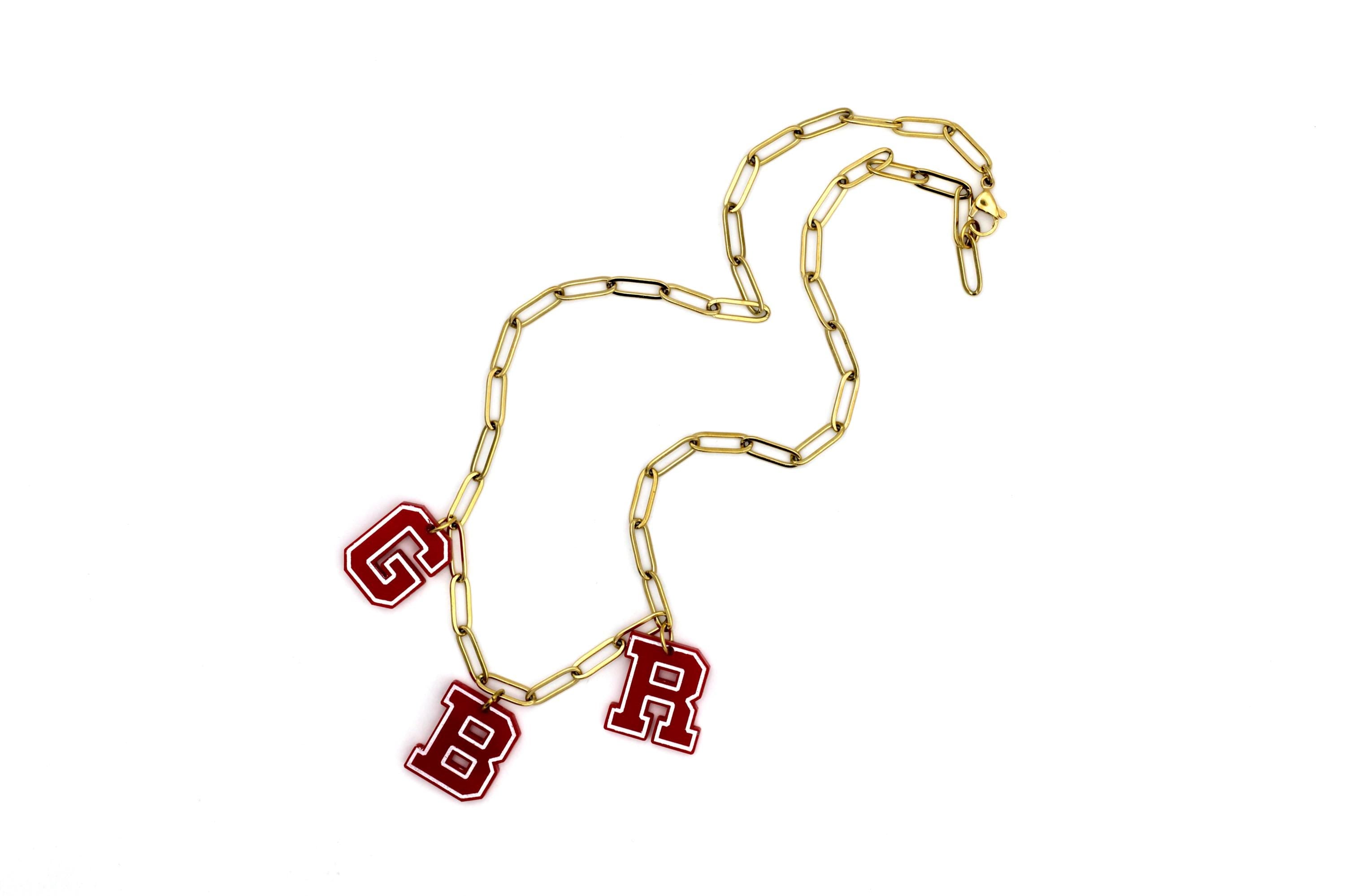 Acrylic GBR Necklace
