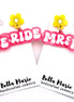 Neon Wedding Earrings