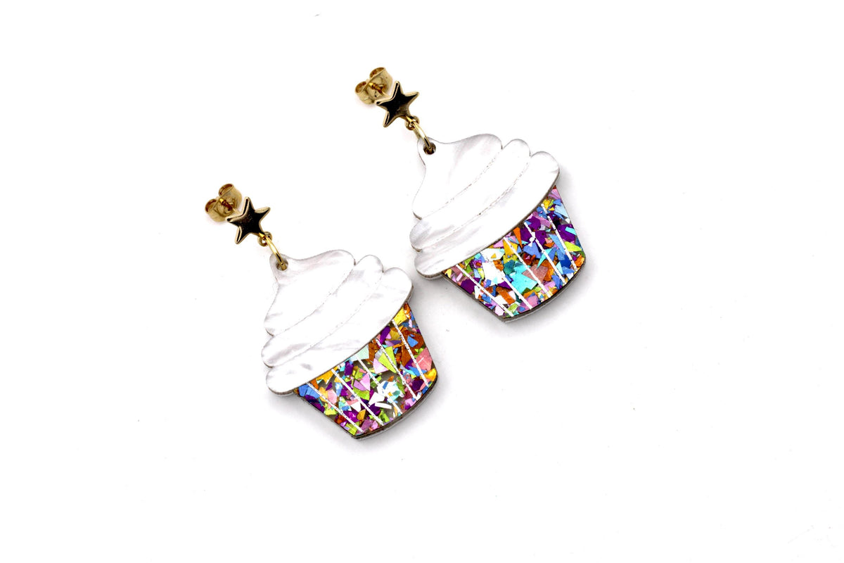 Cupcake Earrings