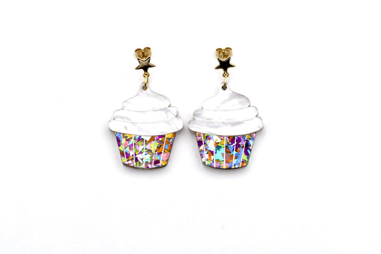 Cupcake Earrings
