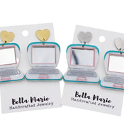 Laptop Computer Earrings