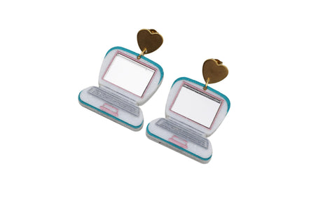 Laptop Computer Earrings